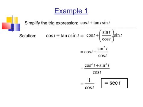 Trig Identities Ppt