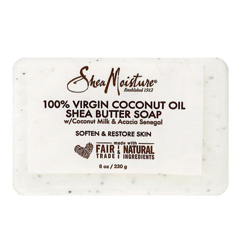 Sheamoisture 8 Oz 100 Virgin Coconut Oil Shea Butter Soap