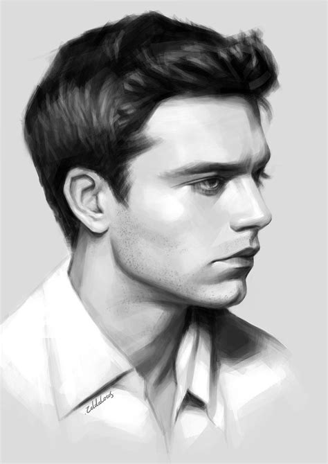 Sebastian Stan Avengers Art Sebastian Stan Avenger Artwork