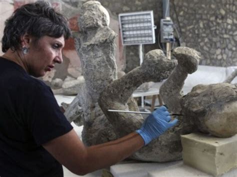 Preservation Work On Pompeiis Frozen Victims Of A Volcanic Eruption