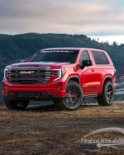 Modern Gmc Jimmy Based On Sierra Coming To 2022 Sema Via Flat Out Autos Will Take On Bronco In