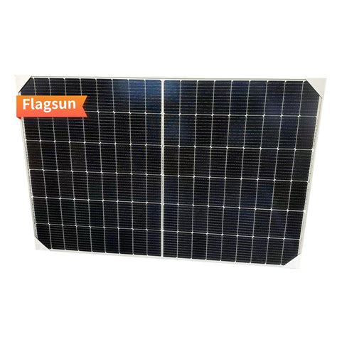 OEM Poly Half Cell Flagsun Flexible 500 W PV Panel Solar Panels China