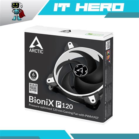 Arctic Bionix P Pwm Pst Co Pressure Optimised Mm Fan With Pwm Pst