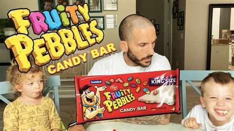 Fun Size Review Fruity Pebbles Candy Bar Youtube