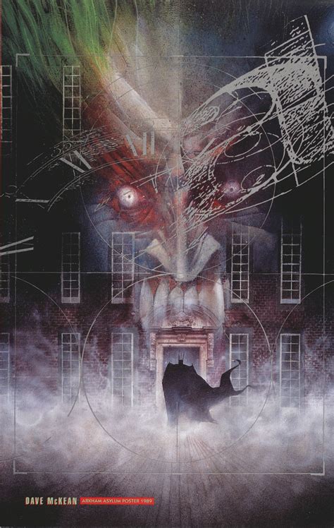 Batman Dave Mckean Mckean Batman Arkham Asylum