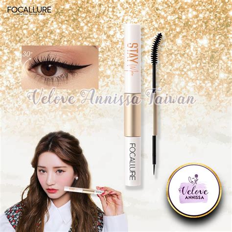 Mascara Eyeliner 2in1 Focallure Maskara Bulu Mata Tahan Air 蝦皮購物