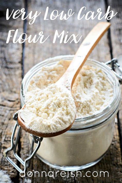 Very Low Carb Flour Mix Recipe Low Carb Flour Low Carb Baking Low Carb Bread