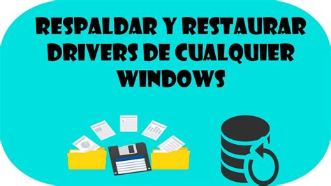 Como Hacer Una Copia De Drivers O Backup Antes De Formatear Y