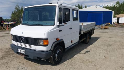 Mercedes Benz 711 Flatbed Truck For Sale Finland Muurame Ve41625