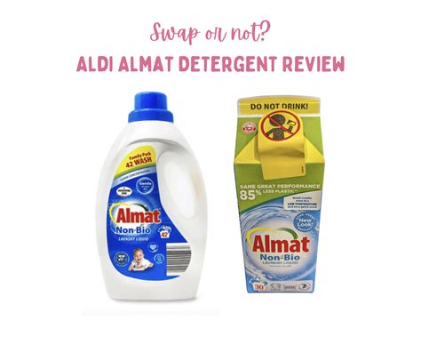 Aldi Almat Non Bio Washing Laundry Liquid Detergent Review