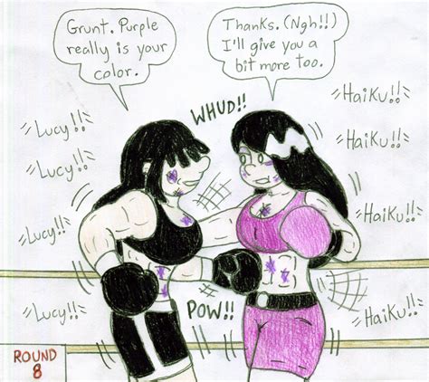 Boxing Lucy Vs Haiku By Jose Ramiro On Deviantart