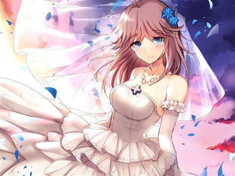 Anime Wedding Dress Wallpapers - Wallpaper Cave