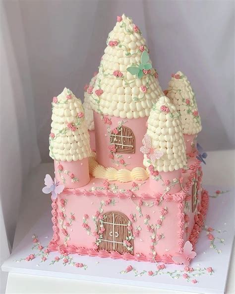 Aprils Baker On Instagram An Enchanted Castle Cake For A Princess