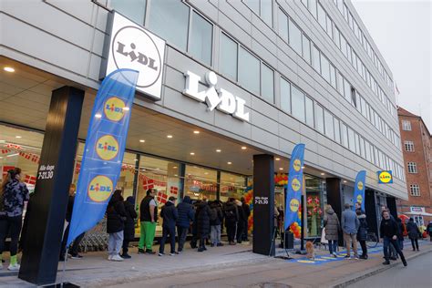 Lidl Runder Butik Nummer 150 I Danmark Dagligvarehandlen