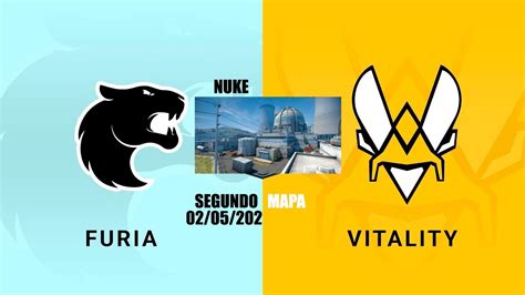 Furia Vs Vitality DreamHack Masters Spring 2021 Segundo Mapa Nuke