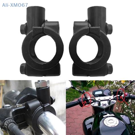 8mm 10mm Aluminum Motorcycle Rearview Handlebar Mirror Mount Holder