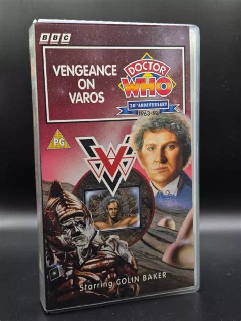 Doctor Who Vhs Video Cassette Vengeance On Varos Colin Baker Eur 9 31 Picclick It