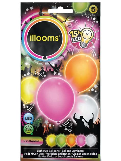 Illooms Led Sommarballonger Personage Se