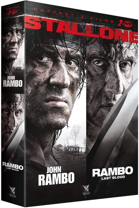 Amazon Fr Coffret Rambo Last Blood John Rambo Dvd Sylvester