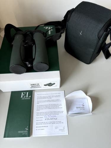 Swarovski El X Wb Swarovision Field Pro Binoculars Green Mint