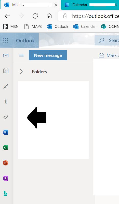 How Do I Move Owa Navigation Pane Back To Bottom Microsoft Community
