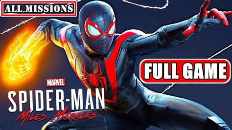 Spider Man Miles Morales Full Game Walkthrough In Full HD YouTube