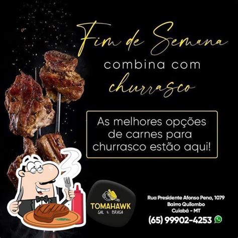 Menu em Tomahawk Sal e Brasa Casa de Carne Cuiabá