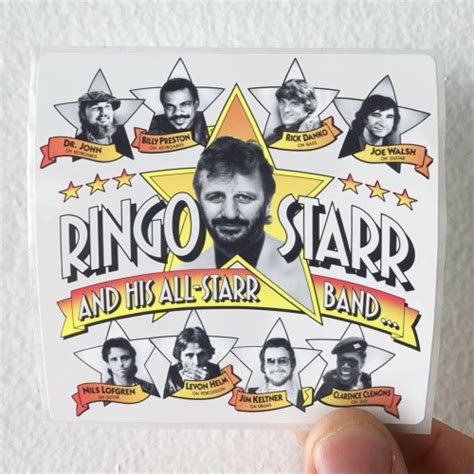 Ringo Starr Ringo Starr And His All Starr Band-2 Album Cover Sticker