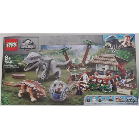 LEGO Jurassic World Indominus Rex Vs Ankylosaurus