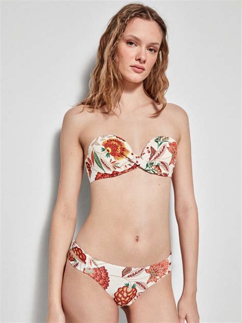 Gisela Bikini Bandeau Floral Se Orella