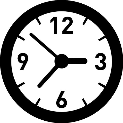 Clock 5 Vector Svg Icon Svg Repo