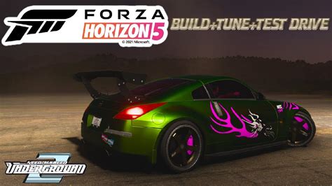 Forza Horizon Nfsu Nissan Z Build Tune With Test Drive