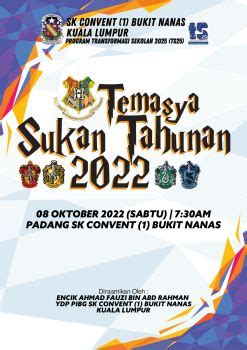 BUKU PROGRAM SUKAN 2022 CBN1 Sk Convent 1 Bukit Nanas Flip PDF