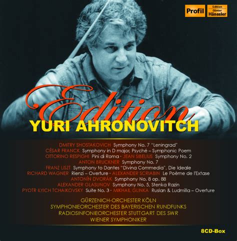 Ahronovitch Yuri H Nssler Classic Profil Edition G Nter H Nssler