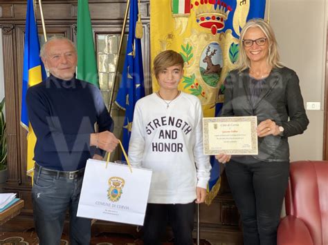 La Giunta Di Cervia Incontra Giacomo Pollino Campione Del Mondo Under