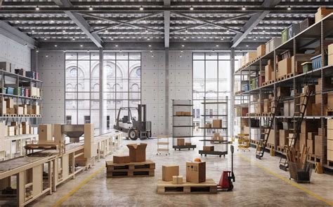 Factory warehouse interior – Oxiline