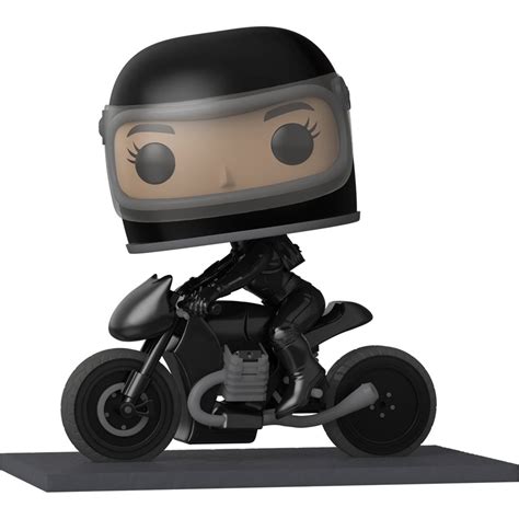 The Batman Selina Kyle On Motorcycle Deluxe Funko Pop Vinyl Vehicle 281