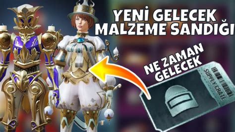 YENİ GELECEK MALZEME SANDIĞI NE ZAMAN GELECEK PUBG MOBILE 2 4