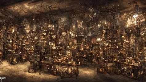 A Steampunk Store By Tian Gan Ultra Detailed Stable Diffusion OpenArt