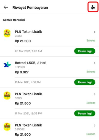 Cara Cek Riwayat Transaksi Gojek Melihat History Order Id Setahun