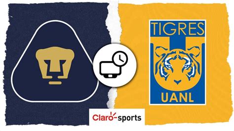 Liga Mx Pumas Unam Vs Tigres Uanl En Vivo Hoy 0 1 Los