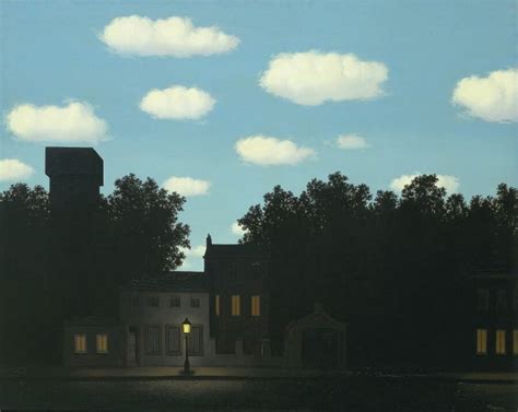 Rene Magritte Empire of Light 1950 High Quality Hand-painted - Etsy