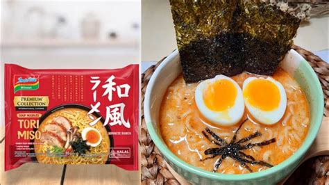 COBAIN INDOMIE TORI MISO YANG LAGI VIRAL INDOMIE RAMEN PERTAMA DI