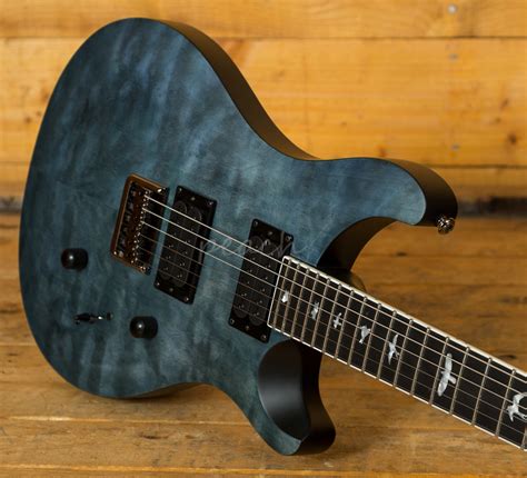 PRS SE Mark Holcomb Satin Ltd Whale Blue Peach Guitars