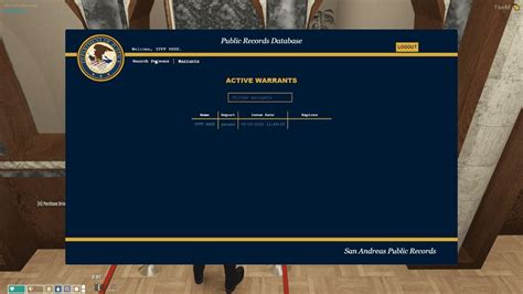 Police Mdt System V1 [mobile Data Terminal]