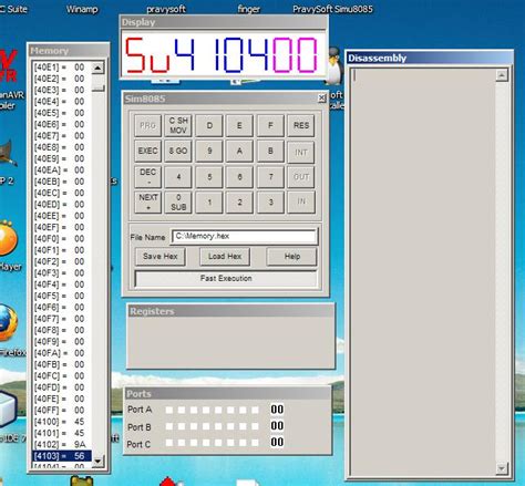 PravySoft: 8085 simulator for microprocessor labs