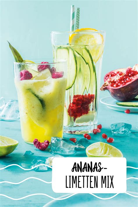 Ananas Limetten Drink Rezept Rezept Limetten Alkoholfreie