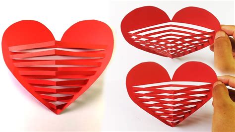 CORAZÓN POP UP PARA SAN VALENTIN CORAZÓN 3D PARA TARJETA O DECORACIÓN