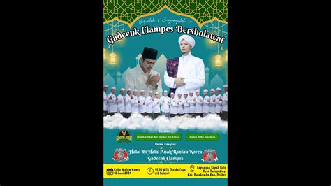 Brebes Bersholawat Bersama Habib Zaidan Bin Haidar Bin Umar Bin Yahya