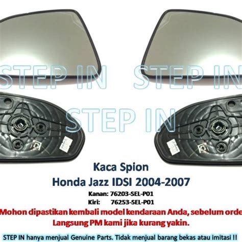 Jual Kaca Spion Kanan Kiri Honda Jazz Idsi Part Asli Baru